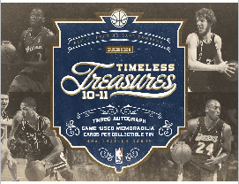 2010-11 Panini Timeless Treasures Basketball Box